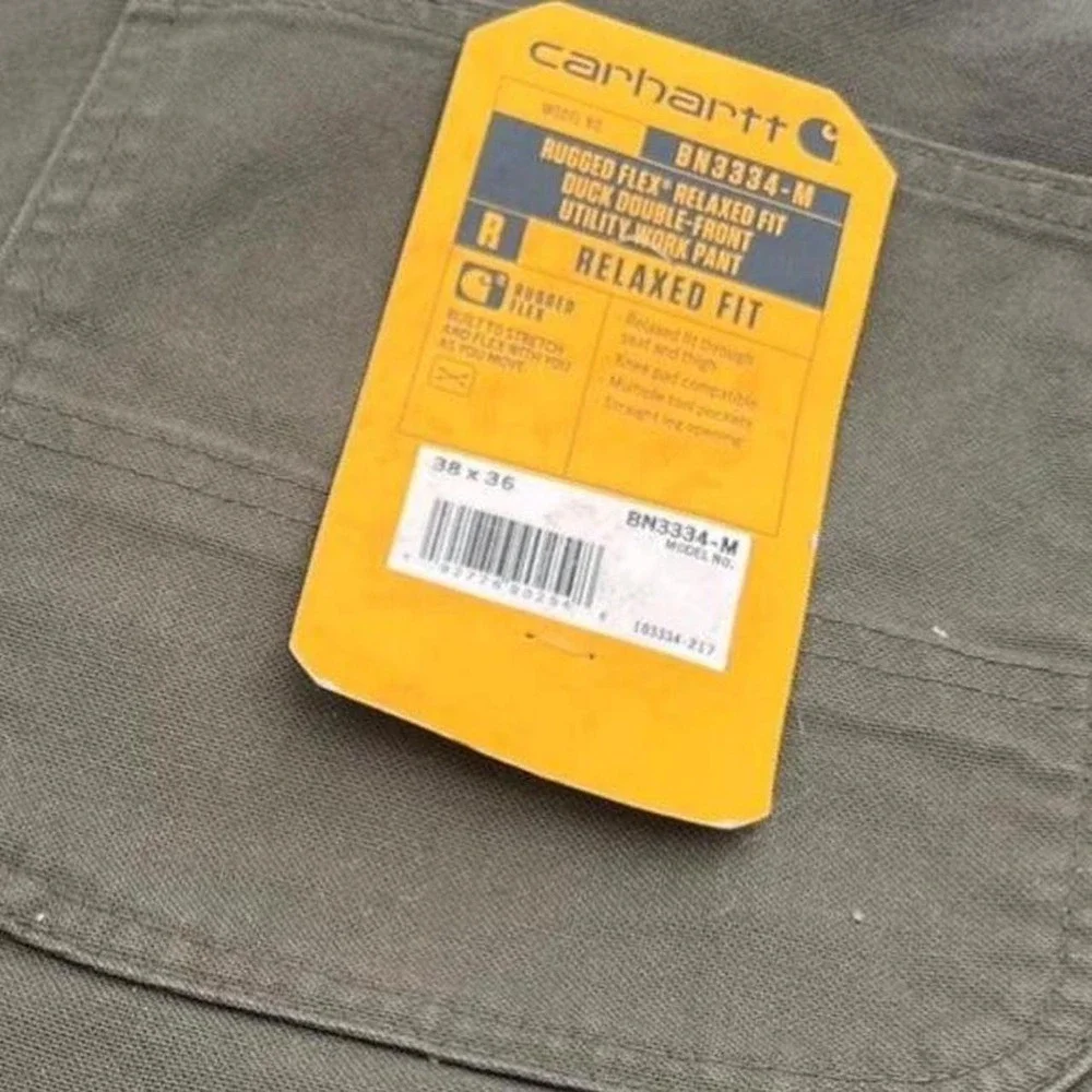 NWT Carhartt Rugged Flex Double-Front Utility Pants - 38x36 Workwear Skater